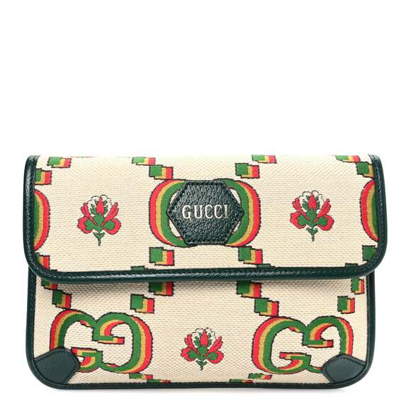 Cotton Textured Dollar Calfskin Web Gg #238089G10B